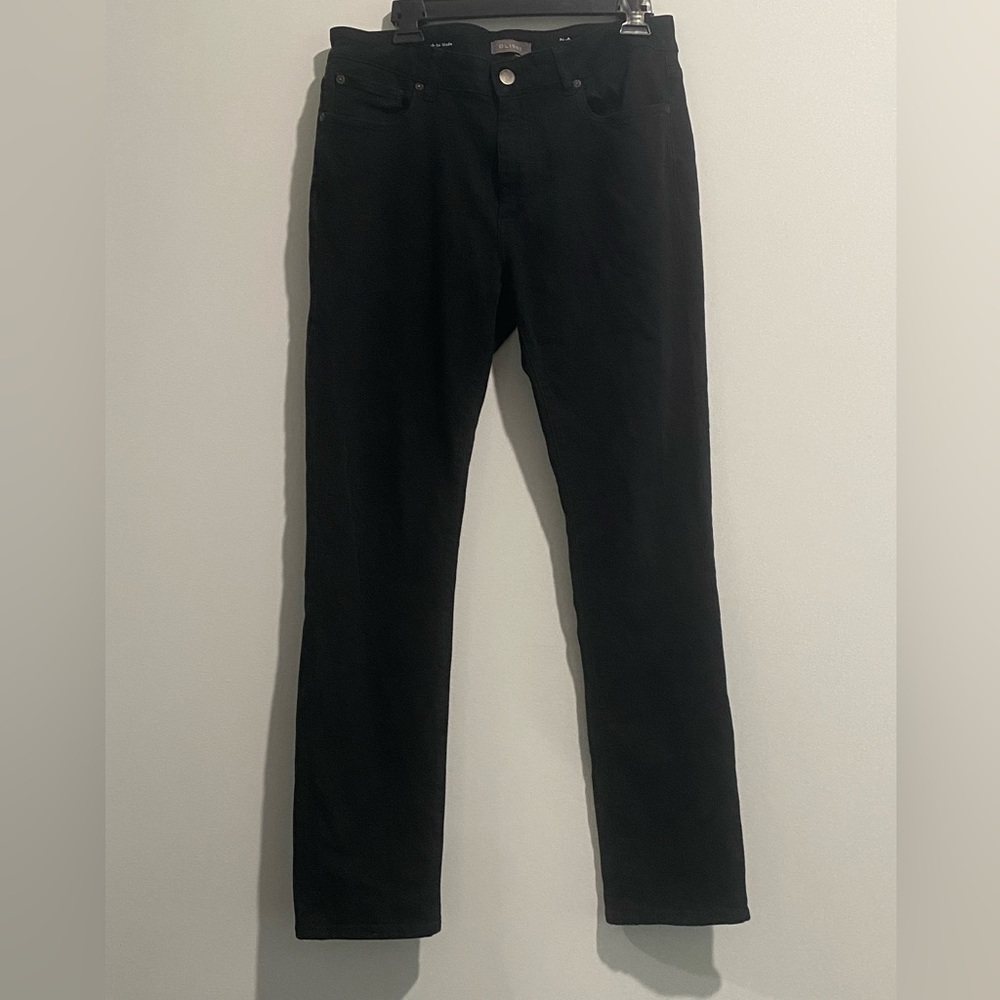 Mens HUDSON Black Slim Jeans 32 X 32